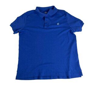 Disney Parks Men's Polo Shirt Mickey Mouse Embroidered Short Sleeve M Blue